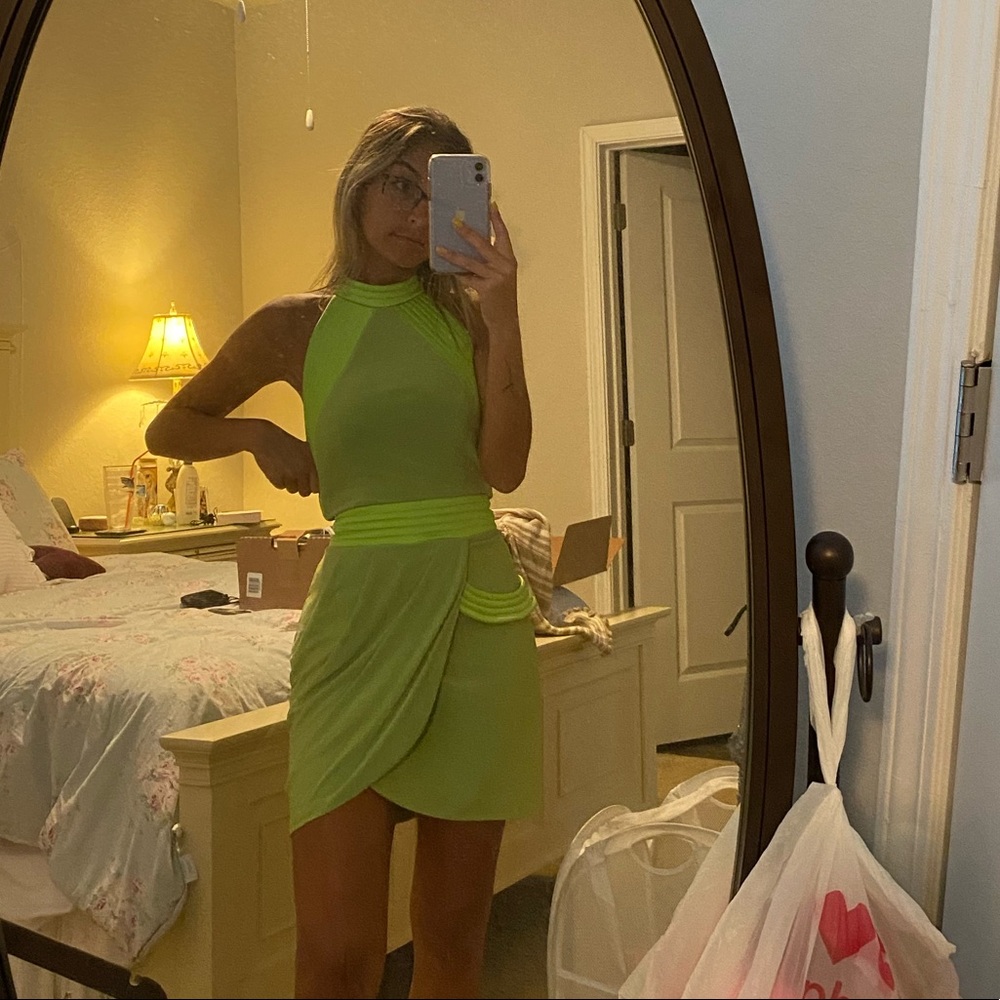 Zhivago Algeny (Revolve) Green Mini Dress XS